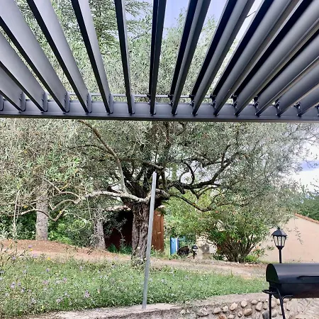 Hebergements Des Posas Sampzon Exterior foto